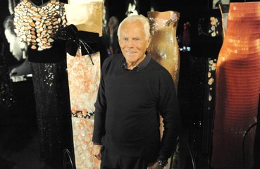 Giorgio Armani: 'I can't be replaced by just one person'