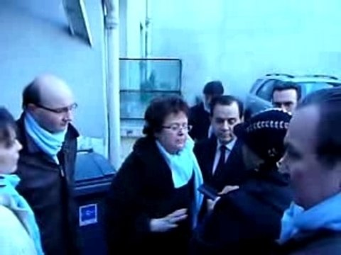 Christine Boutin face au problème du logement à Clichy