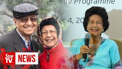 Tun Siti shares ‘secret’ to a long, healthy life