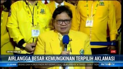Airlangga Besar Kemungkinan Terpilih Aklamasi