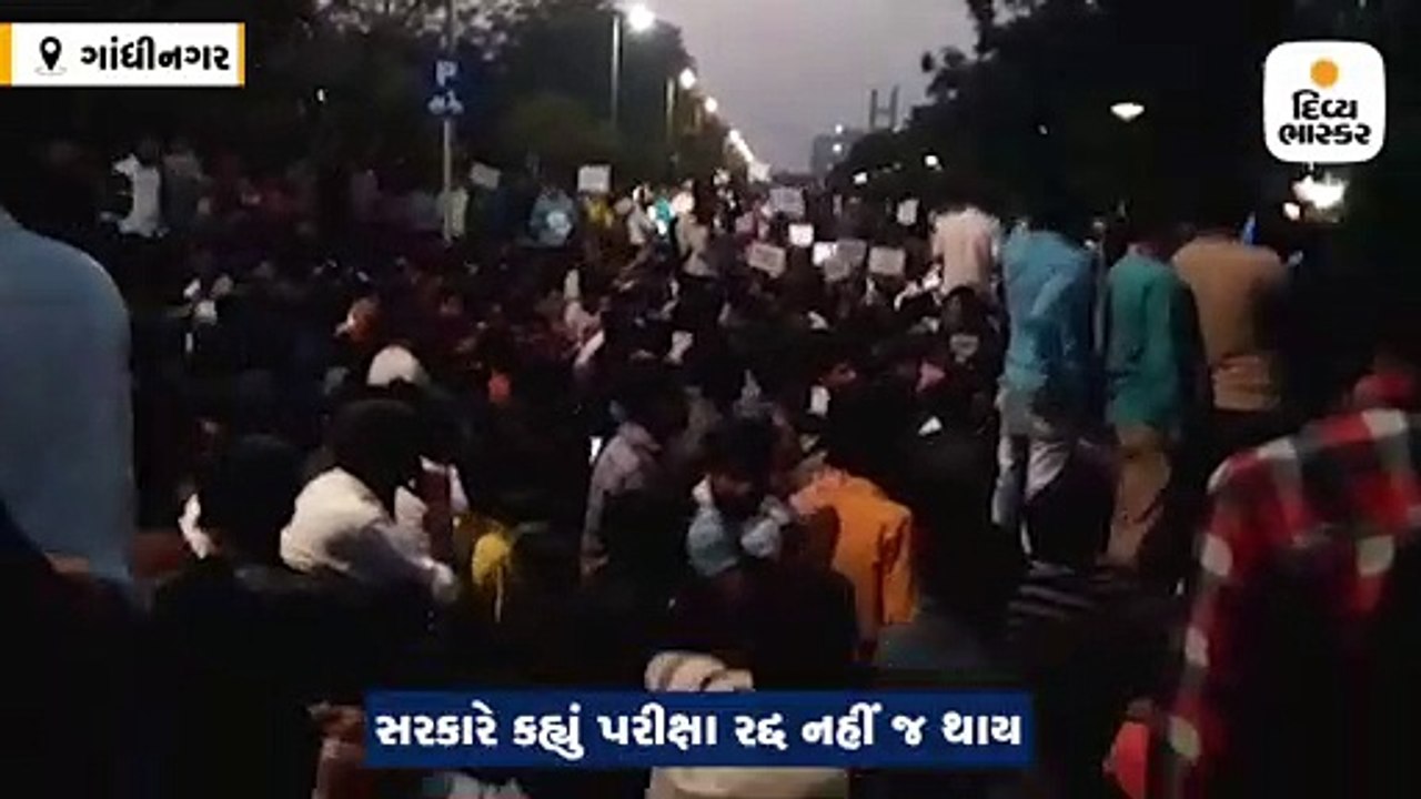 સમગ્ર ગાંધીનગર પોલીસ છાવણીમાં ફેરવાયું, ઘણાં ઉમ...
