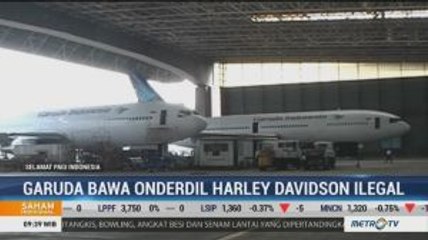 Garuda Akui Ada Karyawan Bawa Onderdil Harley Davidson Secara Ilegal
