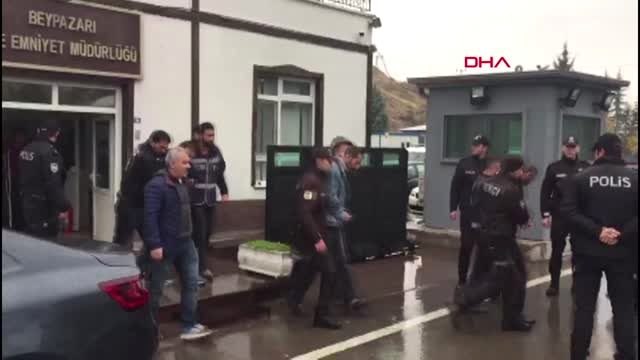 Ankara'da uyuşturucu operasyonunda gözaltına alınan 11 kişi adliyede