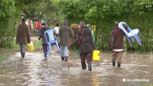 Severe flooding displaces hundreds in small Kenyan village