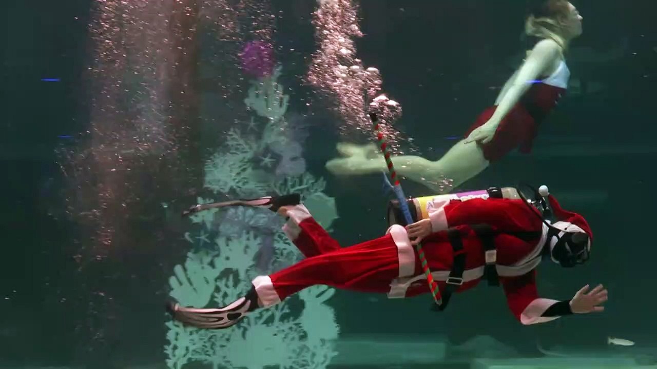 Natal debaixo d’água