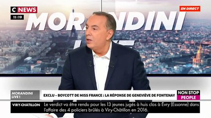 Geneviève de Fontenay dérape sur Morandini Live