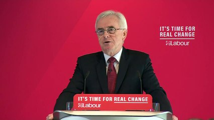 John McDonnell: Equality Trust analysis 'shocks us all'