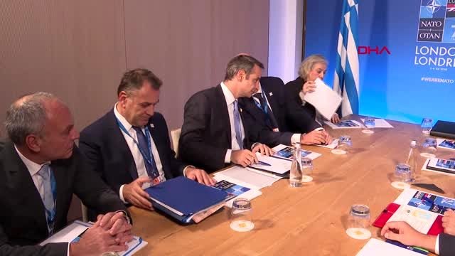 Erdoğan, yunanistan başbakanı kiriakos miçotakis'i kabul etti