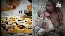 पीएम मोदी और भूख से बेहाल मां-बेटे की तस्वीर की सच्चाई