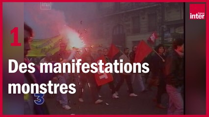 Grève contre la réforme des retraites : en 1995, une contestation historique en France