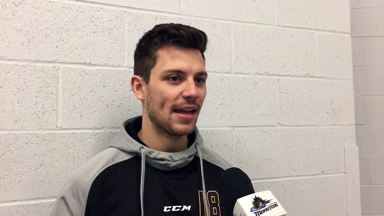 Cleveland Monsters 120419 Pregame Interviews