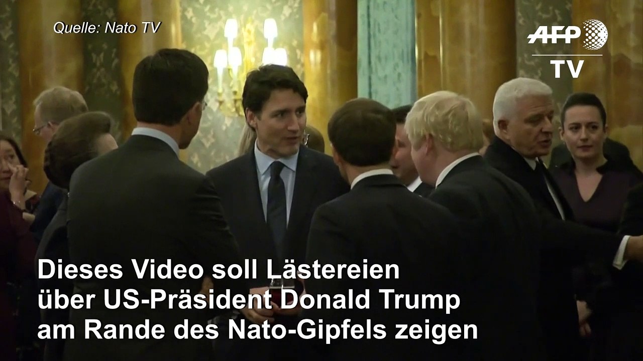 Trudeau & Co lästern über Trump - US-Präsident keilt zurück