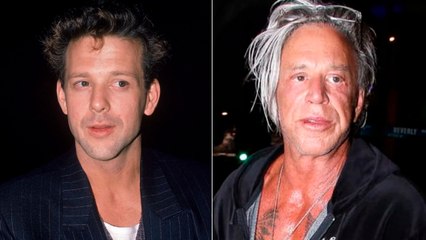 De 'sex symbol' a guiñapo: la mutación de Mickey Rourke
