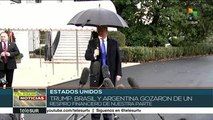 Trump restituye aranceles al acero y aluminio de Brasil y Argentina