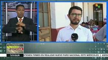 teleSUR Noticias: Venezolanos marchan para rechazar agresiones de EU.