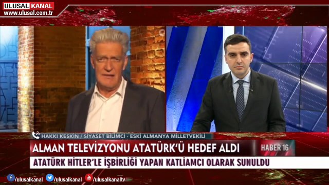 Alman devlet televizyonu Atatürk'ü hedef aldı! Hakkı Keskin değerlendirdi