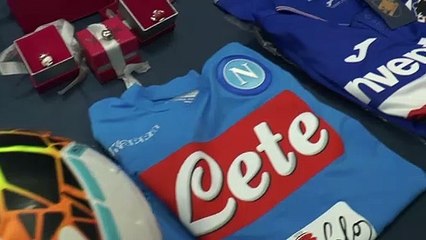 Napoli - Festa di beneficenza dei Farmacisti Fast. All'asta maglia di Mertens (04.12.19)