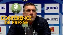 Conférence de presse Havre AC - Le Mans FC (2-0) : Paul LE GUEN (HAC) - Richard DEZIRE (LEMANS) - 2019/2020