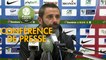 Conférence de presse Châteauroux - FC Sochaux-Montbéliard (1-1) : Nicolas USAI (LBC) - Omar DAF (FCSM) - 2019/2020