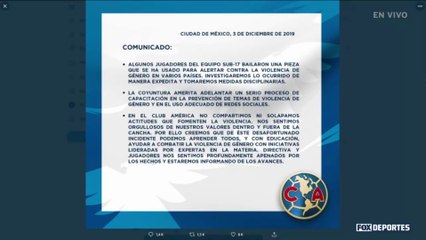 Agenda FS: Repercusiones sobre el video de la Sub-17 del América