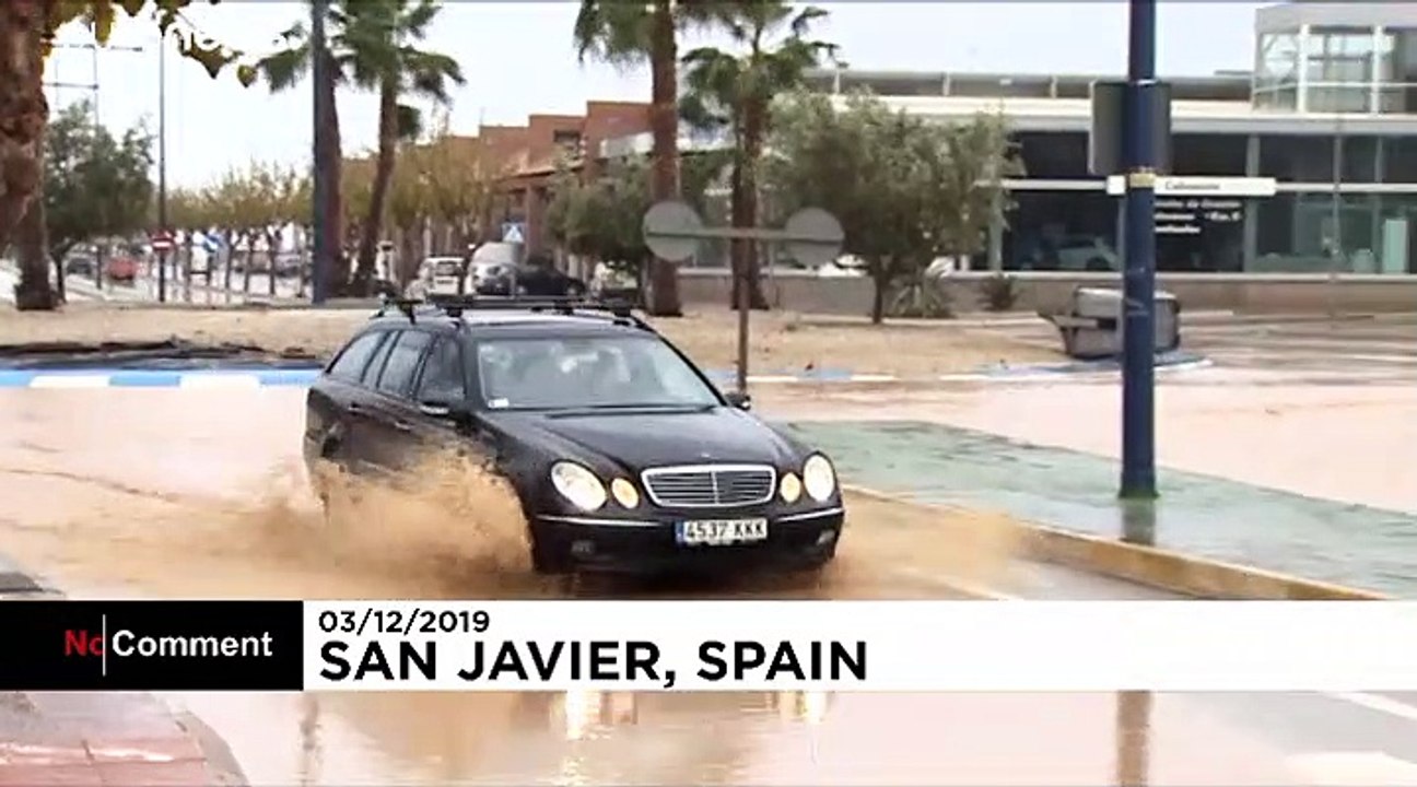 San Javier unter Wasser