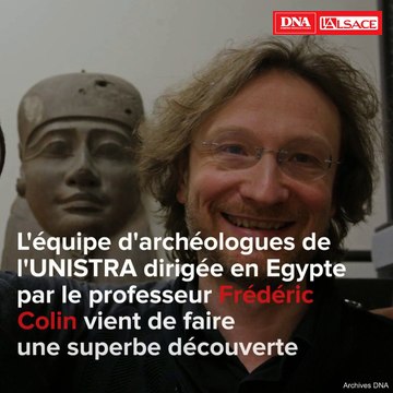 Archéologie: une équipe strasbourgeoise à l'honneur en Egypte