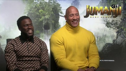 L'interview exclusive de Dwayne Johnson et Kevin Hart par Cyril Hanouna