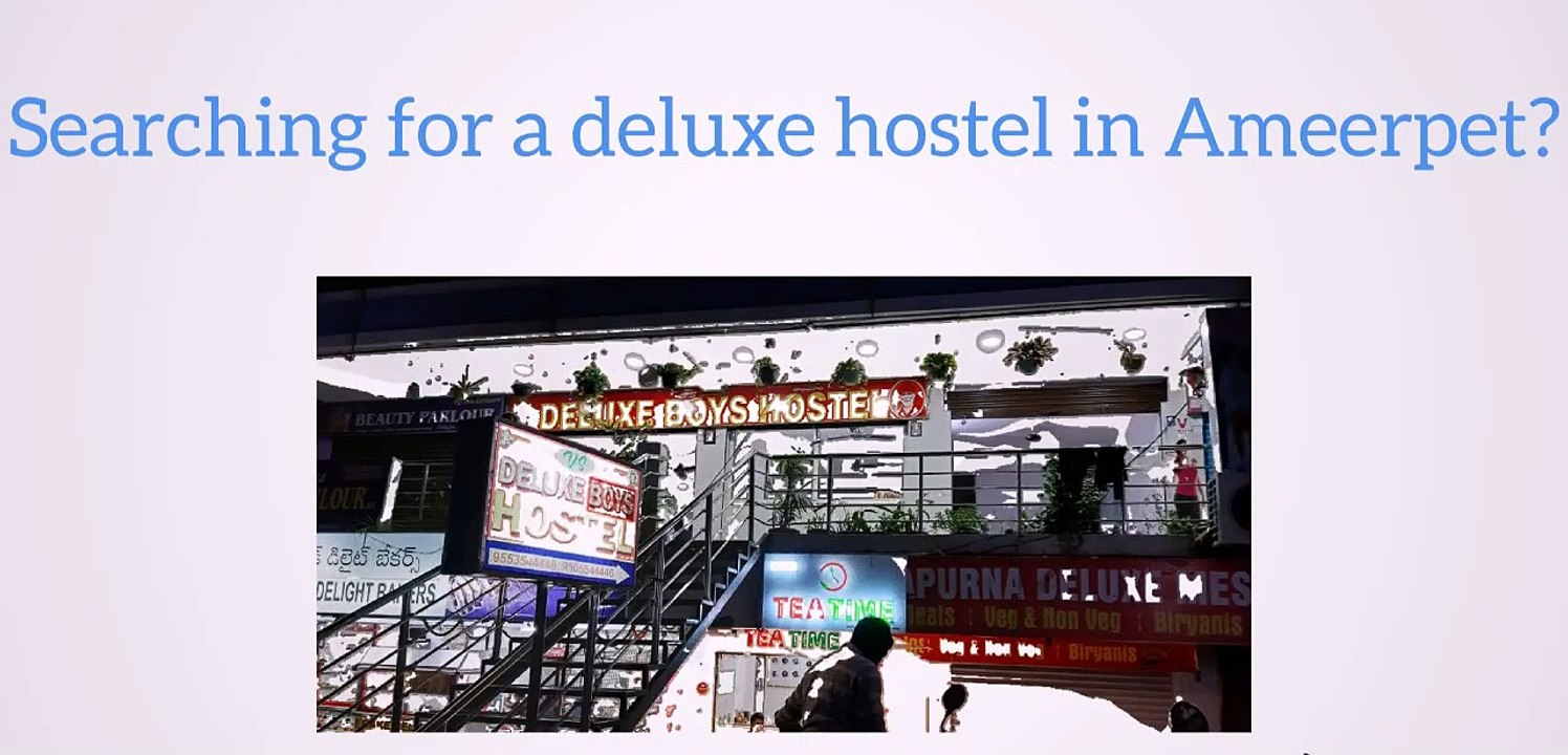 Single Room Hostel In Ameerpet