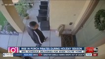 Bakersfield police say an uptick of porch pirating hits during holiday season