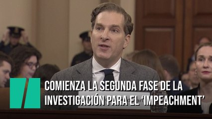 Comienza la segunda fase de la investigación para un juicio político a Trump