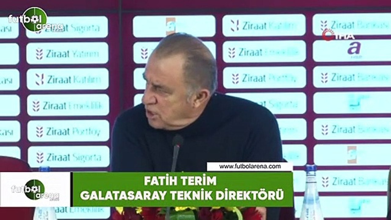 Fatih Terim: "Söylenecek tek şey Tuzlaspor'u tebrik etmek"