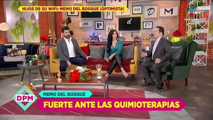 Memo del Bosque comparte avance su delicado proceso contra cáncer