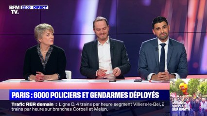 Inquiétant: des pavés sur les Champs-Élysées - 04/12