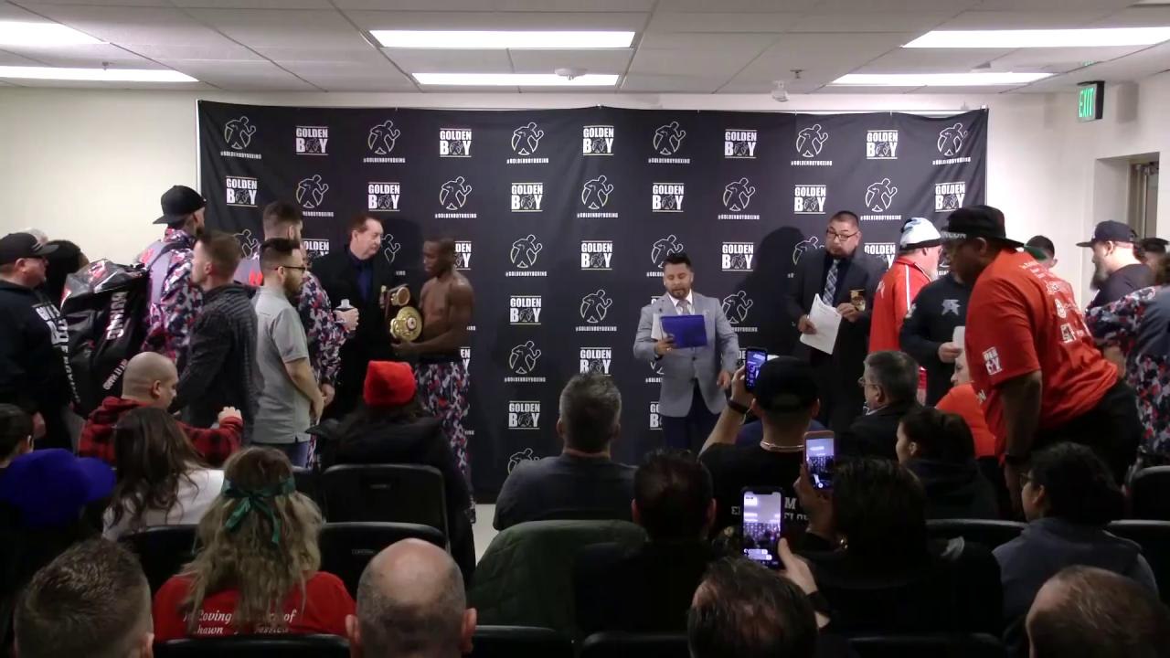 George RINCON vs. Antonio FLORES - Weigh In