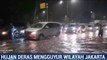 Hujan Deras Guyur Jakarta, Sejumlah Ruas Jalan Tergenang