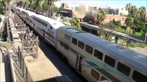 Railfanning Poinsettia Station- BNSF daygo autoracker & Amtrak action at Poinsettia