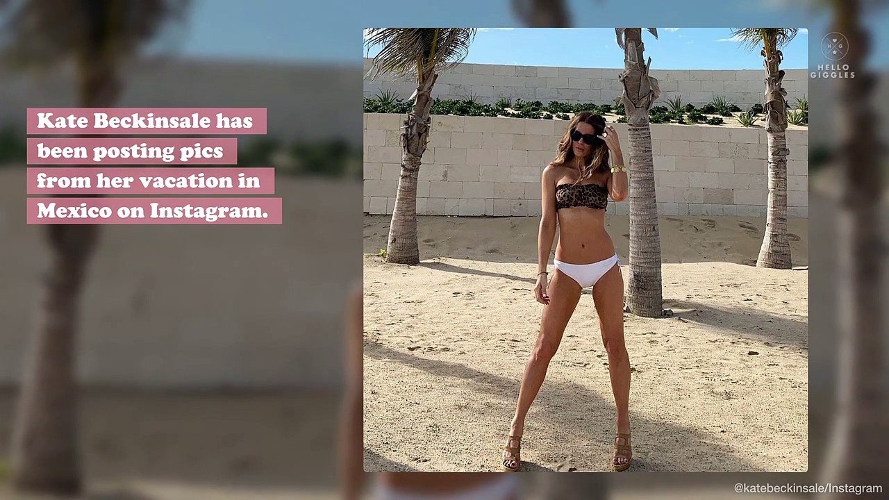 Kate Beckinsale schooled a troll who said she was too old to post her bikini picture, and we're nodding along