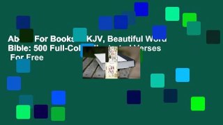 About For Books  NKJV, Beautiful Word Bible: 500 Full-Color Illustrated Verses  For Free