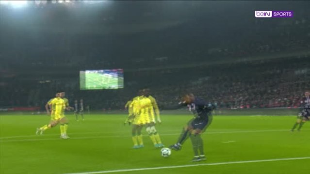 Mbappe back-heel gives PSG the lead
