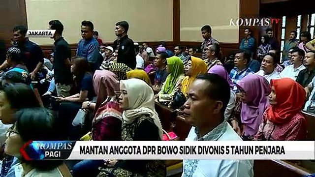 Terbukti Terima Suap Rp 2,6 M, Bowo Sidik Divonis 5 Tahun Penjara