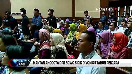 Terbukti Terima Suap Rp 2,6 M, Bowo Sidik Divonis 5 Tahun Penjara