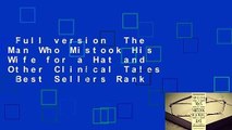Full version  The Man Who Mistook His Wife for a Hat and Other Clinical Tales  Best Sellers Rank