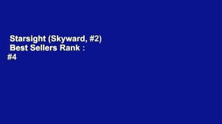Starsight (Skyward, #2)  Best Sellers Rank : #4