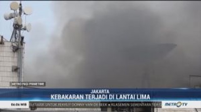 Diduga Akibat Korsleting Listrik, Mall Lokasari Jakbar Terbakar