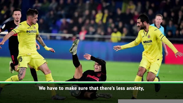 Simeone calls for calmness after more Atletico scoring woes