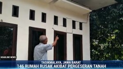 Warga Tasikmalaya Waspada Pergerakan Tanah