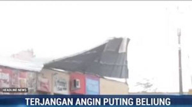 Puting Beliung Terjang Ciamis dan Banjar