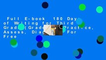 Full E-book  180 Days of Writing for Third Grade (Grade 3): Practice, Assess, Diagnose  For Free