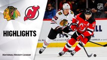 NHL Highlights | Blackhawks @ Devils 12/06/19