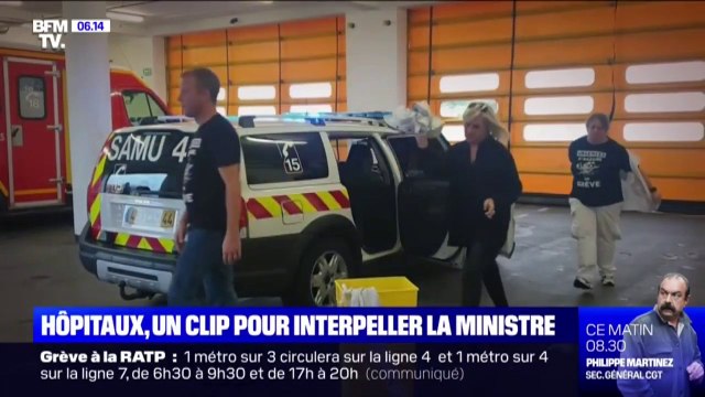 Balance ta blouse : le clip des infirmiers et urgentistes de Saint-Nazaire pour dénoncer l'engorgement de leur service